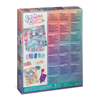 Strass par numéro - Arc-en-ciel - Nebulous Stars