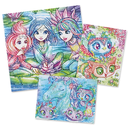 Strass par numéro - Arc-en-ciel - Nebulous Stars