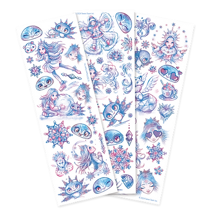 Tatouages temporaires mini - Nebulous Stars