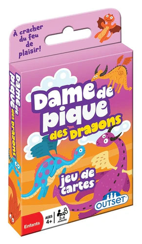 Jeu de carte - Dame de Pique des dragons (Fr)