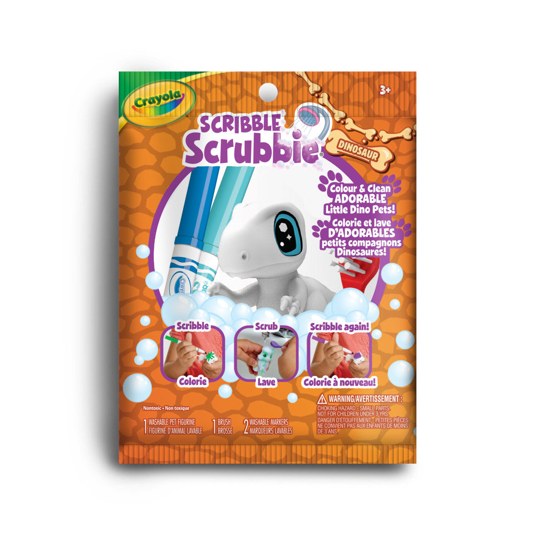 Crayola - Scribble Scrubbie Dinosaur 1 pcs