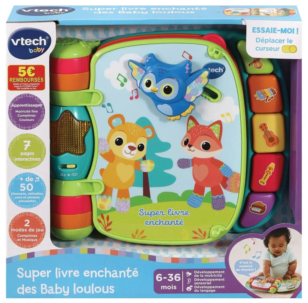 VTech - Super livre enchanté des Baby loulous (Fr)