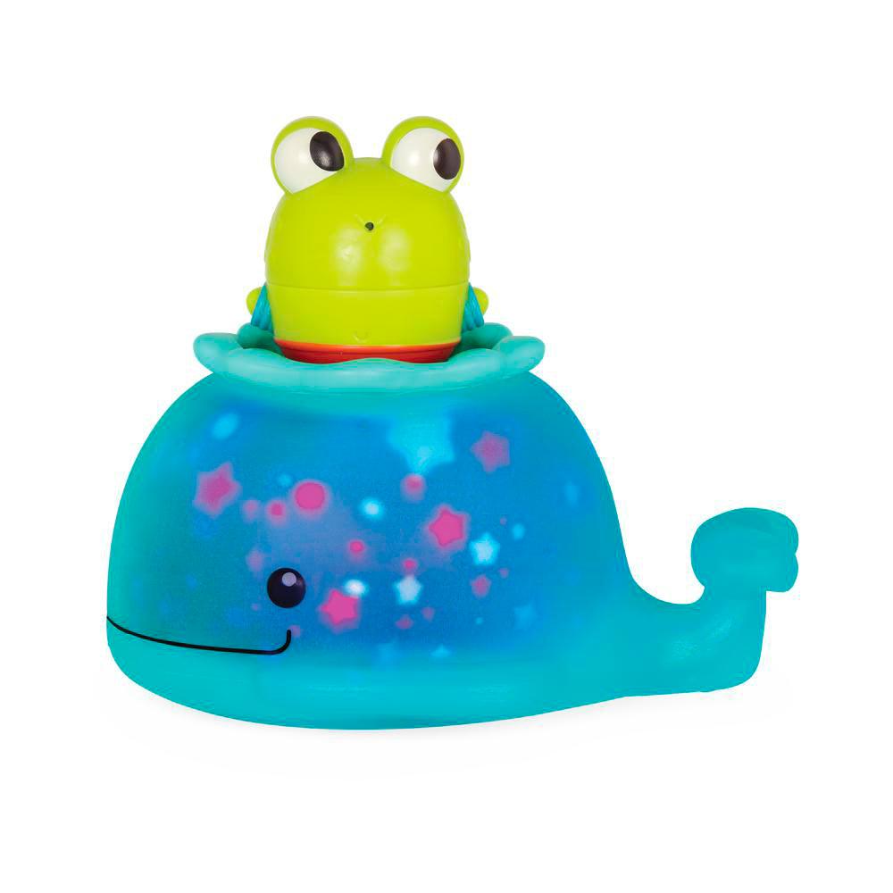 Baleine "Glow & Splash" avec grenouille - La Ribouldingue