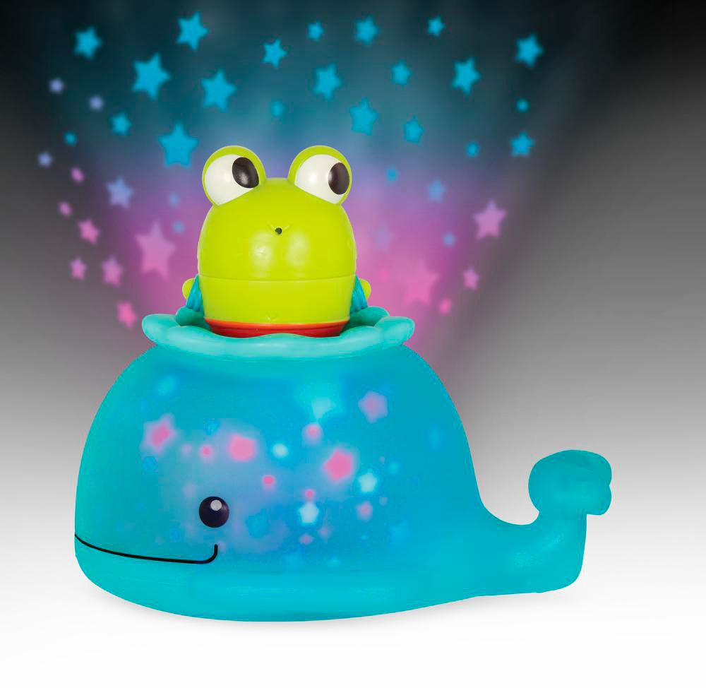 Baleine "Glow & Splash" avec grenouille - La Ribouldingue
