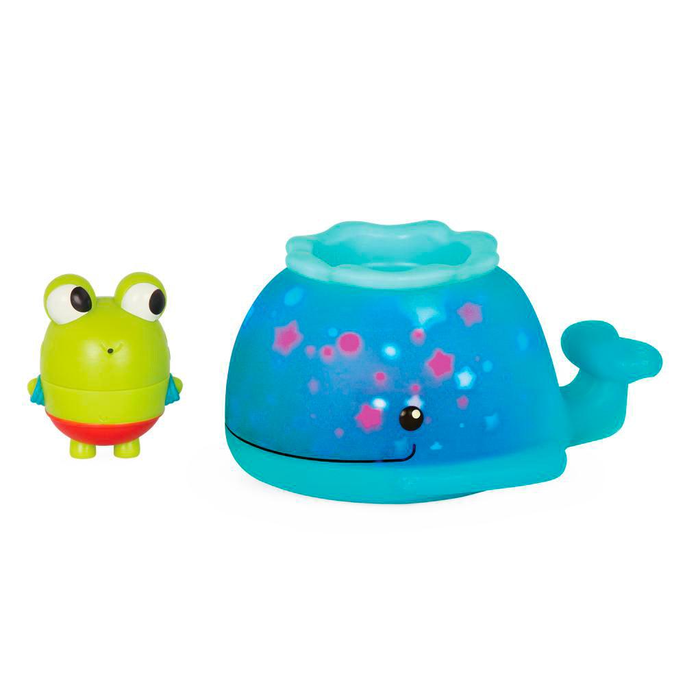 Baleine "Glow & Splash" avec grenouille - La Ribouldingue