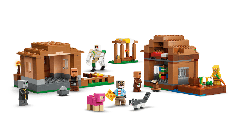 L’attaque du village de l’évocateur - Minecraft