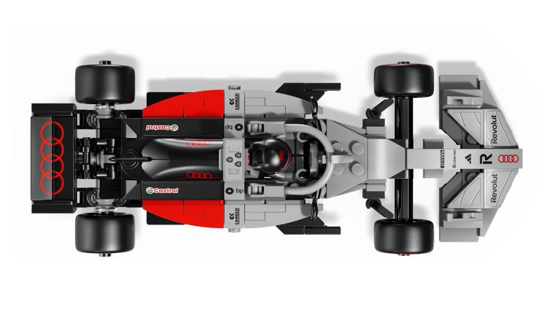 La voiture de course Audi Revolut F1 Team R26 - Speed Champions