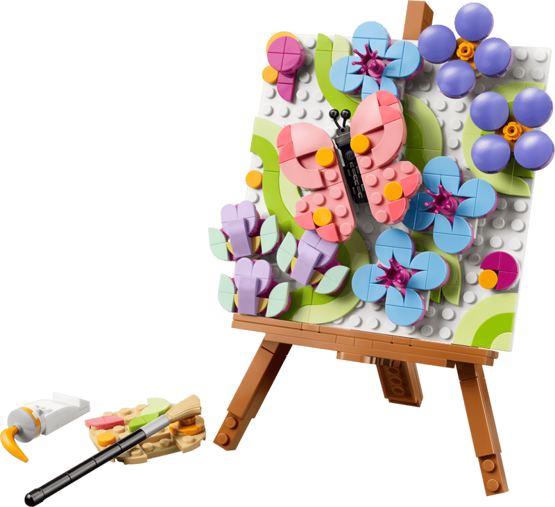 Le tableau décoratif à motifs floraux - Creator 3-en-1