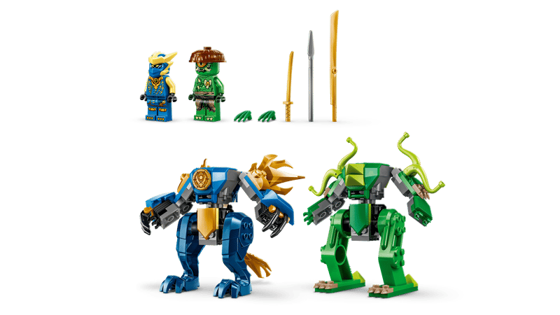 Jay's Dragon Mech Fight - Ninjago