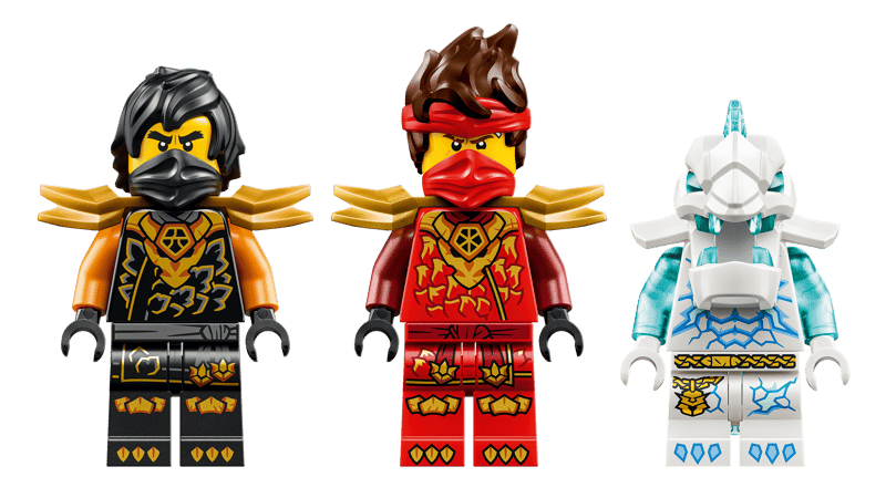Les véhicules combinés de Kai et Cole - Ninjago