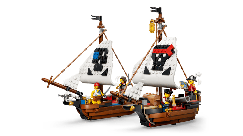 Iconic Pirate Ship - Creator 3-in-1