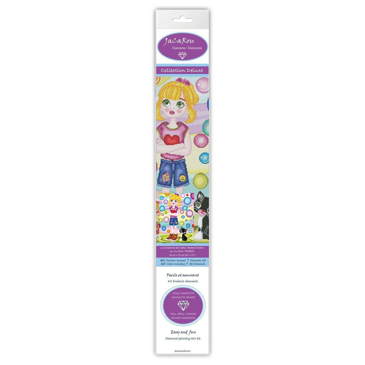 Broderie de diamants Deluxe - Bubble Dreams - La Ribouldingue