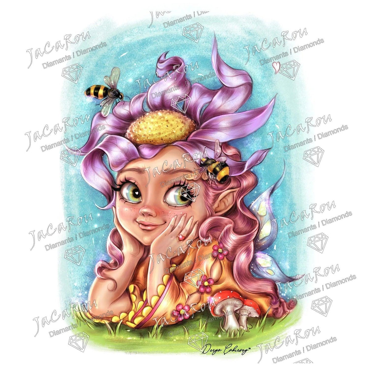 Broderie de diamants Deluxe - Dreamy Fae - La Ribouldingue