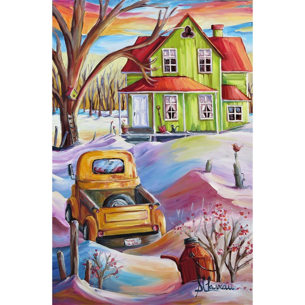 Broderie de diamants Deluxe - Vive la vie - La Ribouldingue