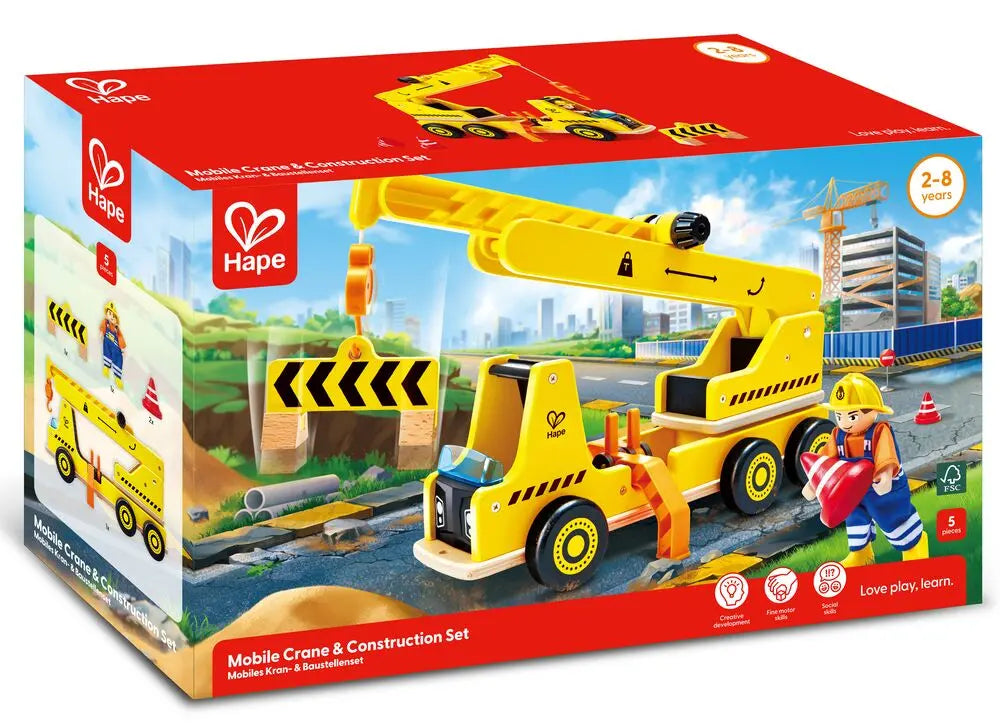 Mobile Crane and Construction Set