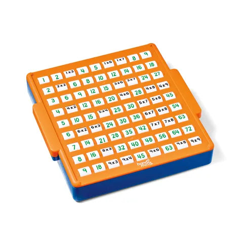 Tableau de pratique des multiplications (Bil)