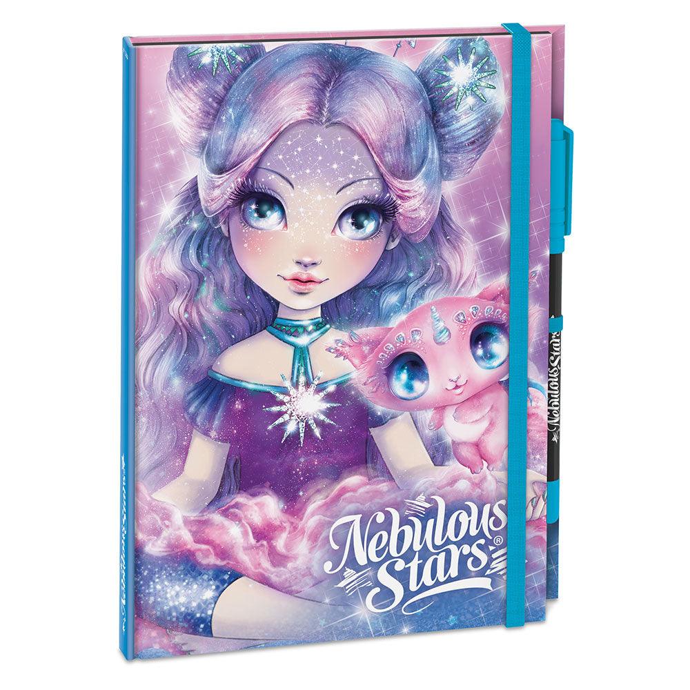 Cahier de notes pages noires assortie - La Ribouldingue