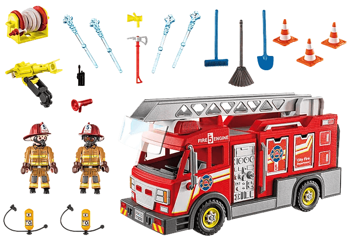 Camion de pompier - City Action - La Ribouldingue