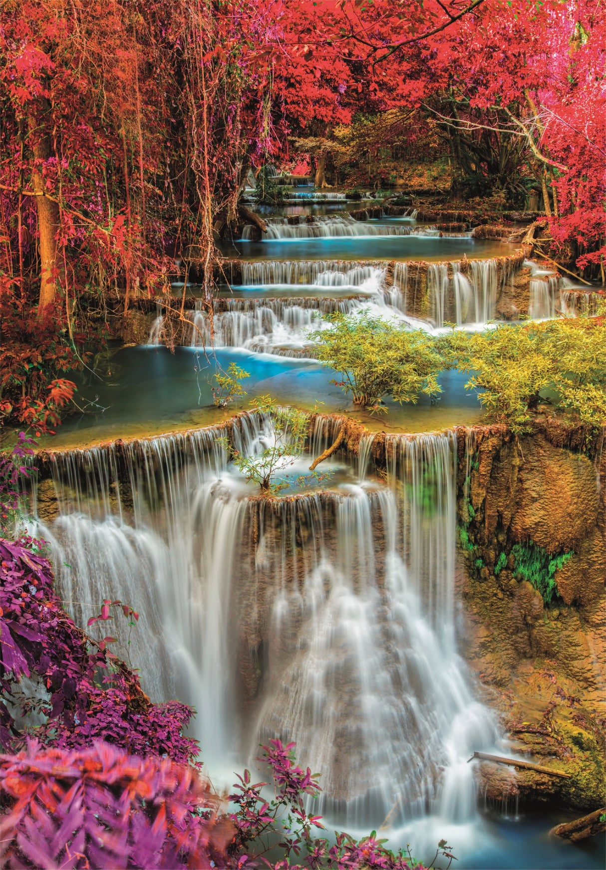 Chutes colorées en Thailande - 1000 mcx