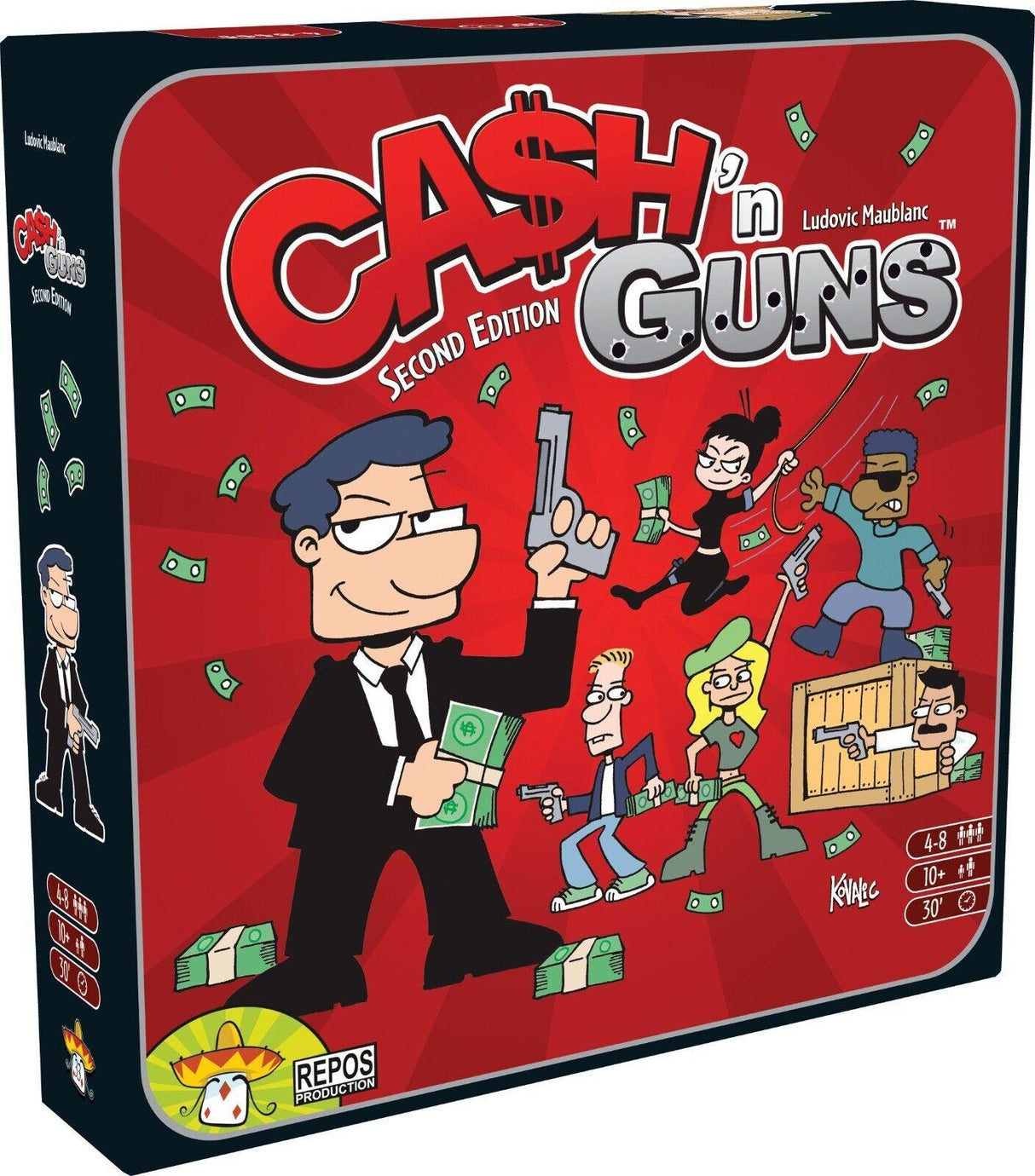 Cash'n Guns 2e Edition (Ang) - La Ribouldingue