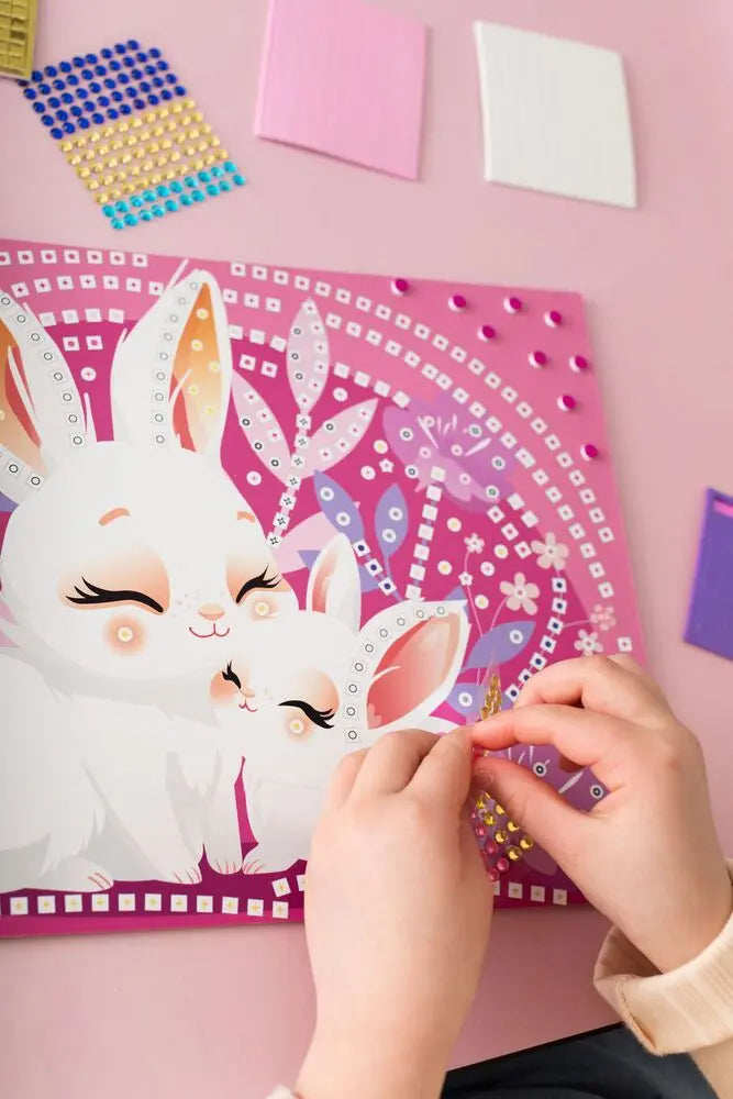 Stick'N Fun - 5 mosaïques - Animaux mignons