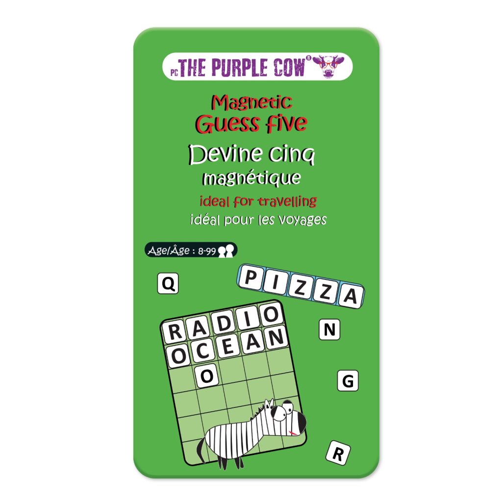 The Purple Cow - Guess Five Magnetic (Bil)