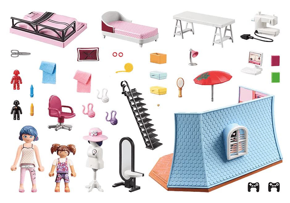 Chambre de Marinette - Miraculous - La Ribouldingue