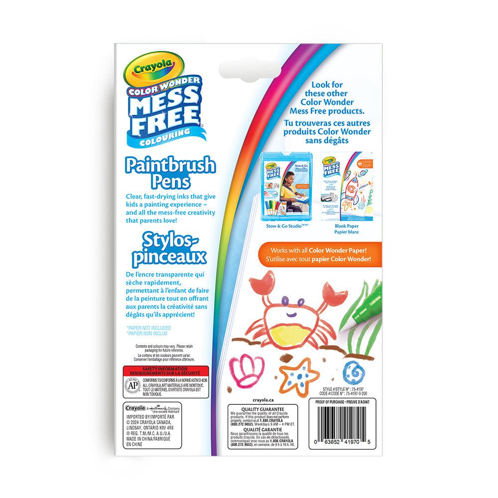 Color Wonder - 8 stylos-pinceaux - La Ribouldingue