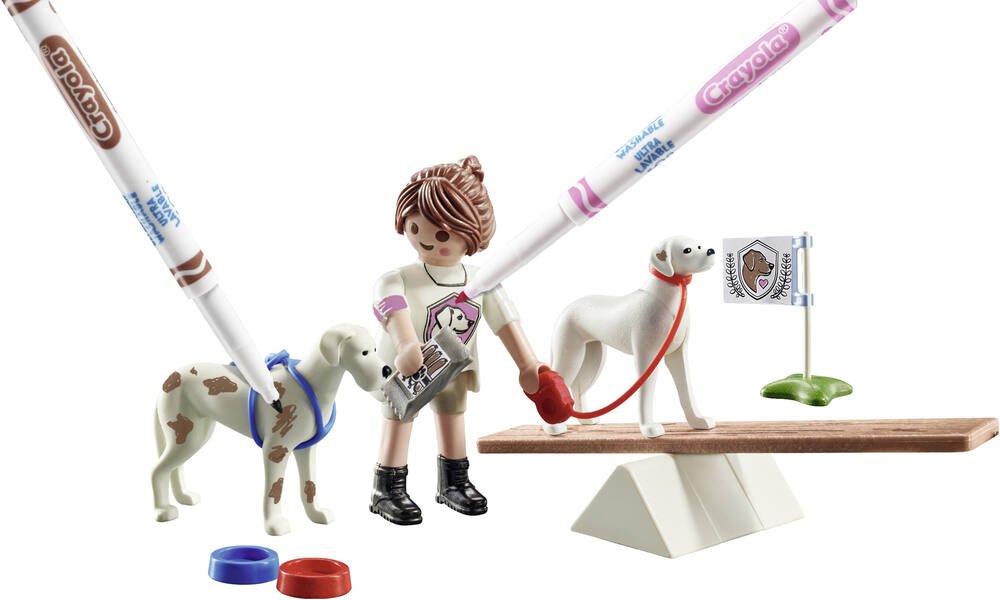 Dressage de chiens - Playmobil Color