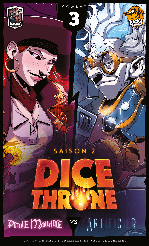 Dice Throne Saison 2 - Pirate Maudite vs Artificier (Fr) - La Ribouldingue
