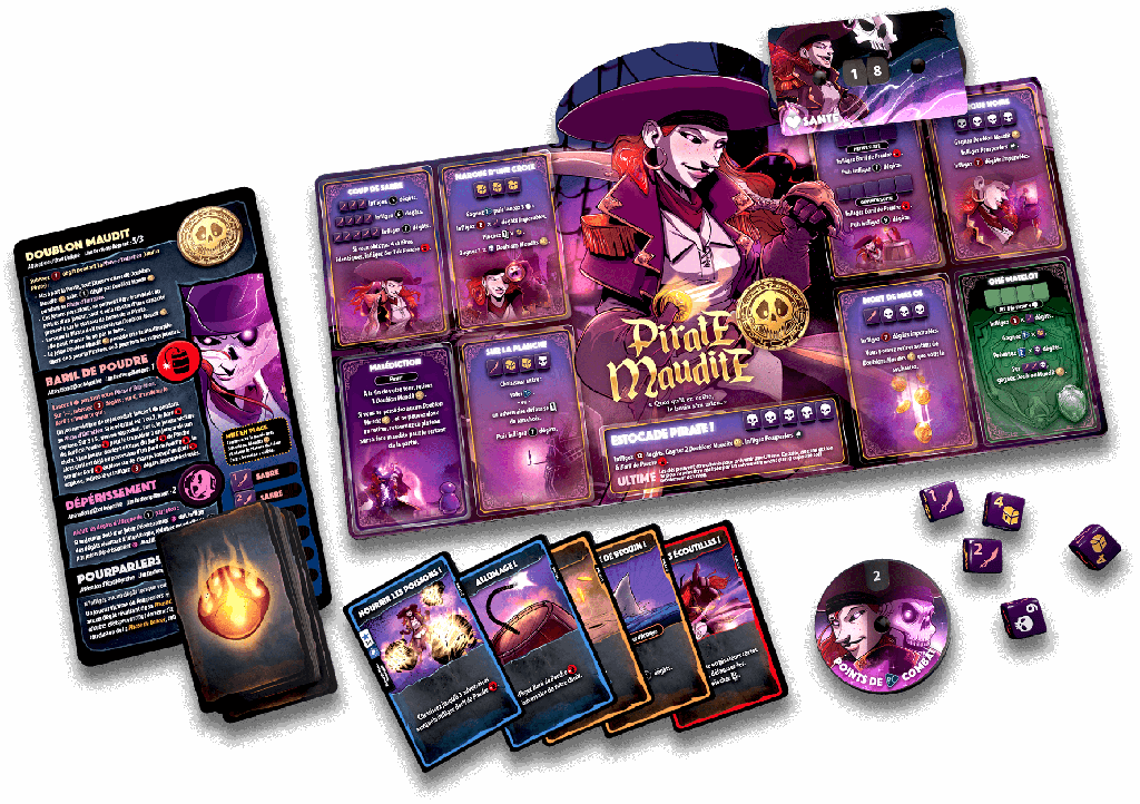 Dice Throne Saison 2 - Pirate Maudite vs Artificier (Fr) - La Ribouldingue