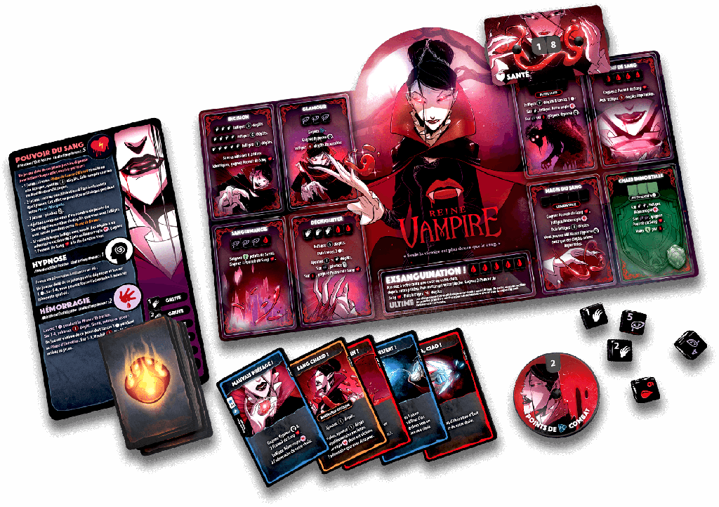 Dice Throne Saison 2 - Séraphine vs Reine Vampire (Fr) - La Ribouldingue