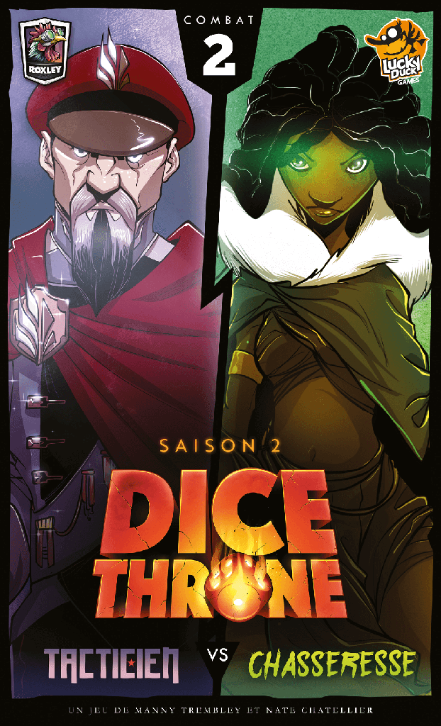 Dice Throne Saison 2 - Tacticien vs Chasseresse (Fr) - La Ribouldingue