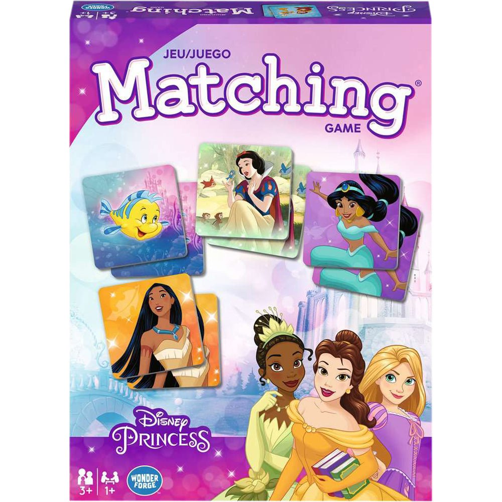 Jeu Matching - Princesses Disney (Bil)