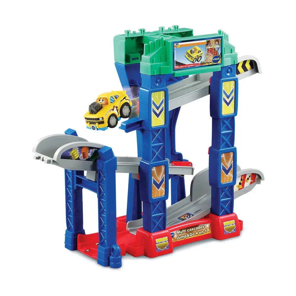 VTech - Tut Tut Bolides : Multi cascades Jump and Go 4 en 1 (Fr)