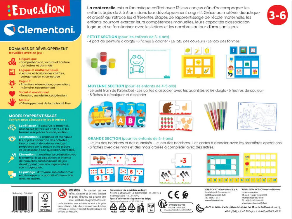 La maternelle - Clementoni Education (Fr)