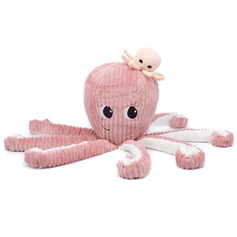 Filou la pieuvre - Maman et bébé - Rose - La Ribouldingue