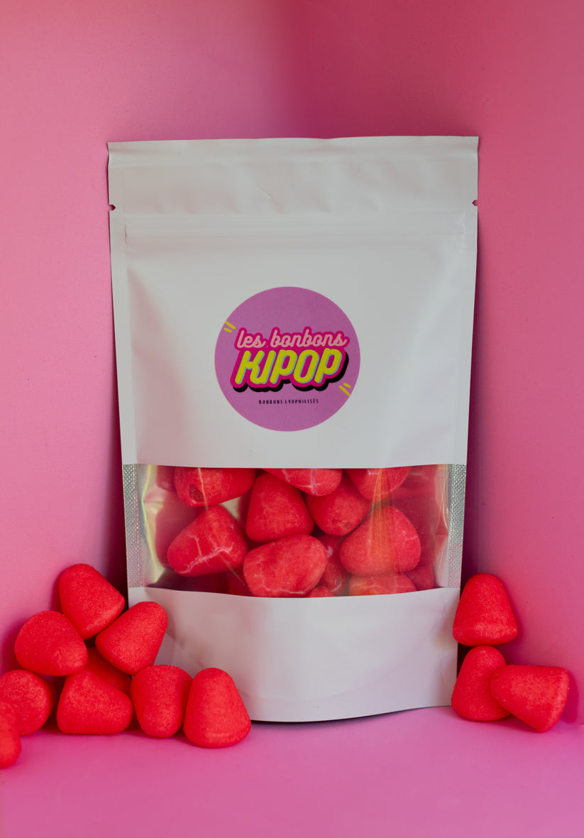 Bonbons Kipop - Guimauves fraises 30 g