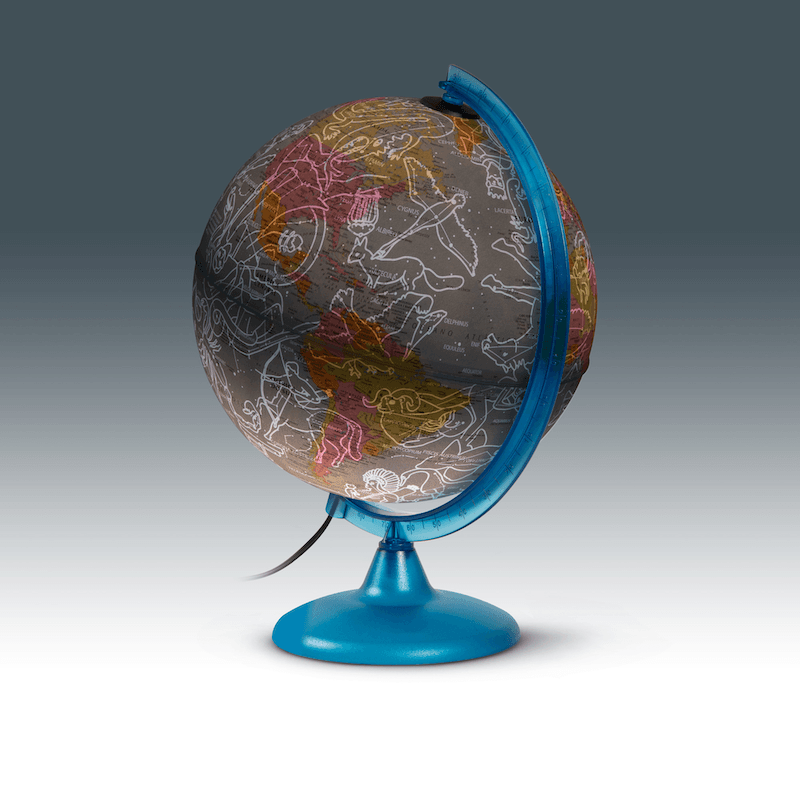 Globe terrestre Jour et Nuit (Fr) - La Ribouldingue