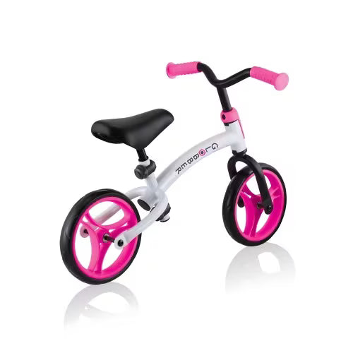 Globber Go Bike - Blanc et rose