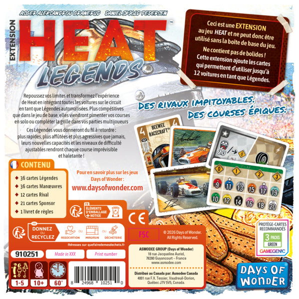 Heat - Legends (Ext) (Fr)