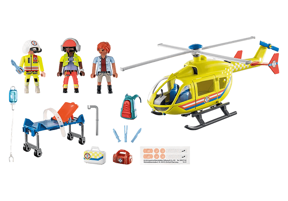 Hélicoptère de secours - City Life - La Ribouldingue