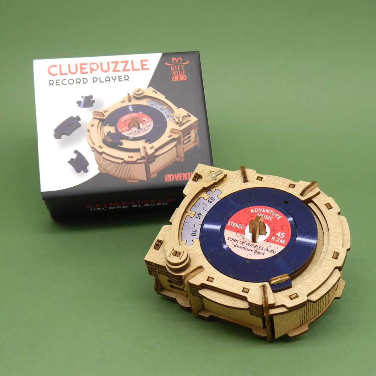 Clue Puzzle - Record Player (Bil)