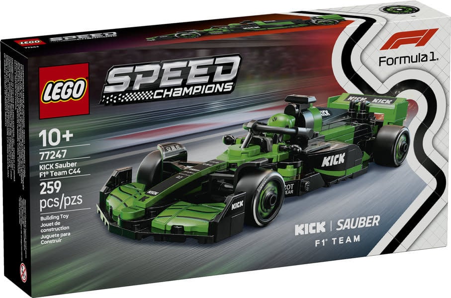 KICK Sauber F1 Team C44 Race Car - Speed Champions