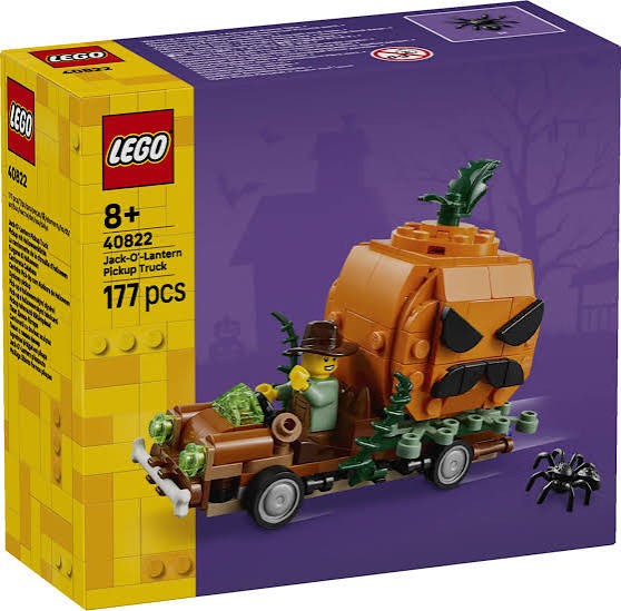 La camionnette citrouille-lanterne - Lego