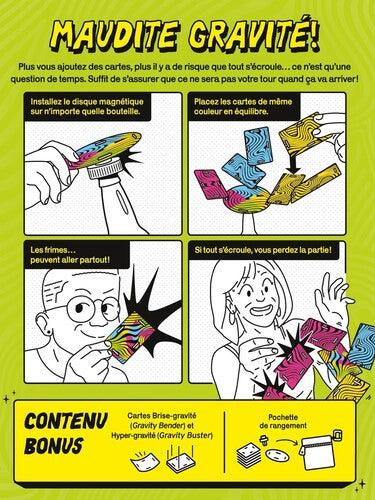 Instable - Cartes vs Gravité - Édition Québécoise (Fr) - La Ribouldingue