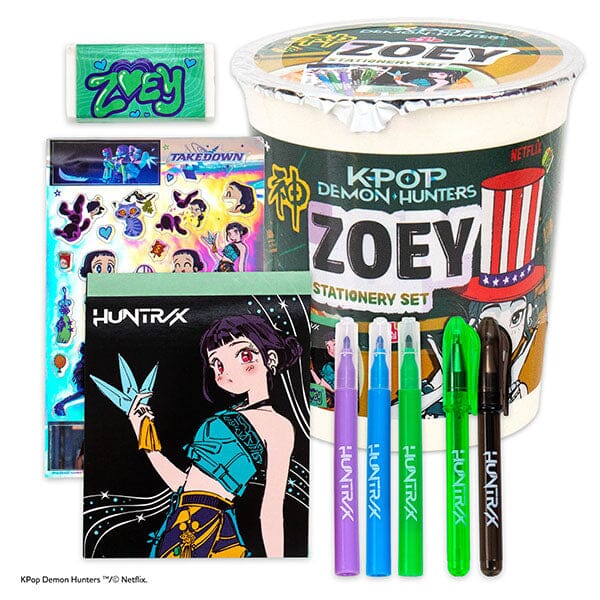 K-POP Demon Hunter - Ensemble de papeterie ramen