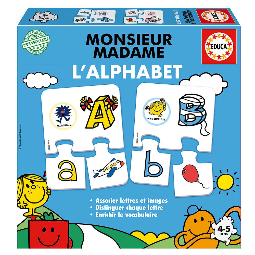 L'alphabet Monsieur Madame - La Ribouldingue