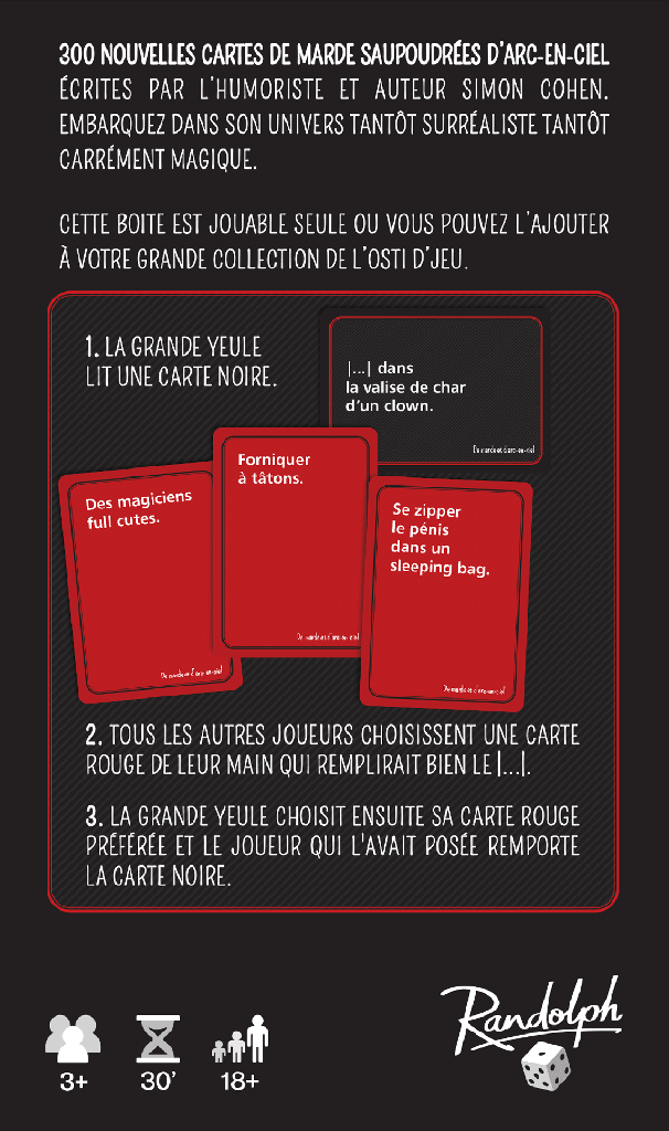 L'osti d'jeu - de marde et d'arc-en-ciel (Fr) - La Ribouldingue