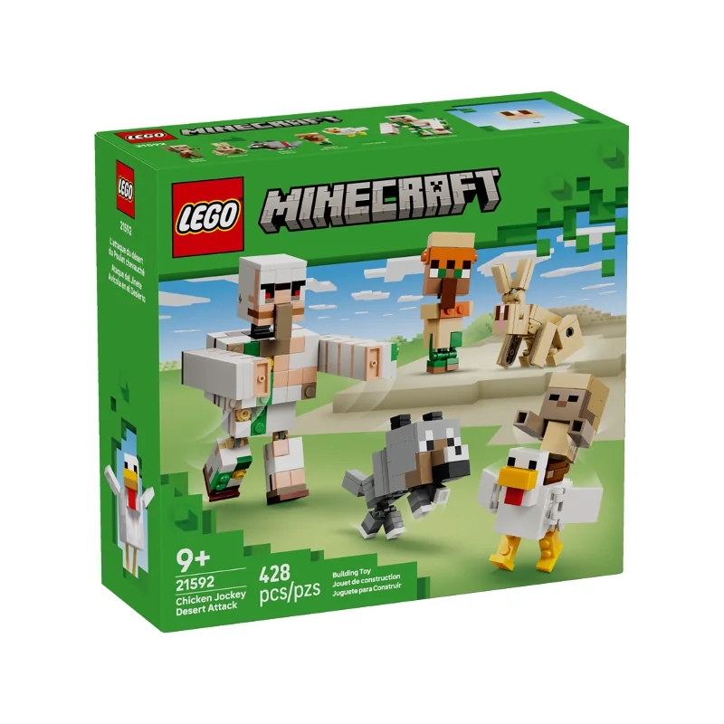 Chicken Jockey Desert Attack - Minecraft